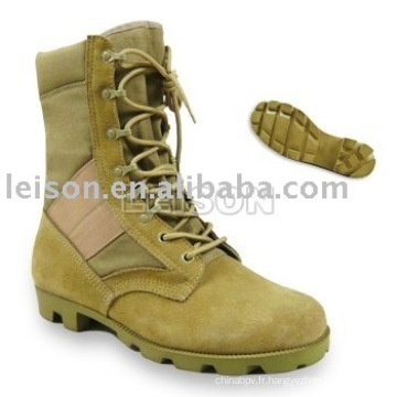 Militaire Desert Boots avec nylon et cuir ISO standard professionnel fournisseur